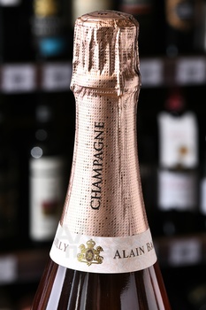 Champagne Alain Bailly Rose de Serzy - шампанское Шампань Ален Байи Роз де Серзи 0.75 л розовое брют