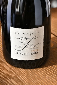 Nathalie Falmet Cuvee Le Val Cornet - шампанское Натали Фальме Кюве ле Валь Корне 0.75 л белое брют