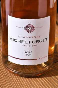 Champagne Michel Forget Rose Grand Cru - шампанское Шампань Мишель Форже Розе Гран Крю 0.75 л розовое брют