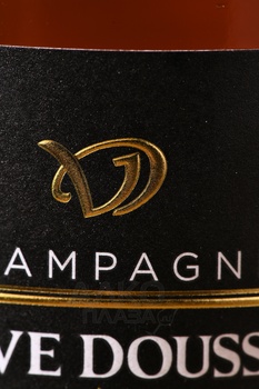 Champagne Veuve Doussot Tendresse Rose Brut - шампанское Шампань Вёв Дуссо Тендресс Розе Брют 0.75 л брют розовое