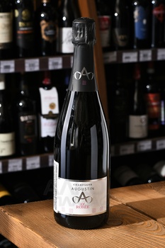Champagne Augustin O2 Rosee - шампанское Шампань Августин О2 Розе 0.75 л брют розовое