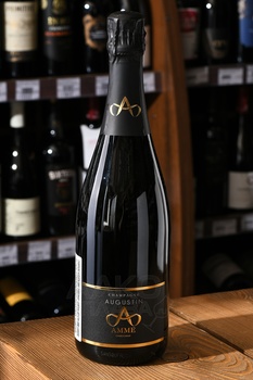 Champagne Augustin Amme Chardonnay - шампанское Шампань Августин Амме Шардоне 0.75 л белое экстра брют