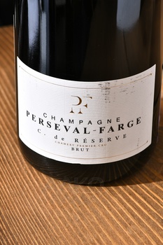 Champagne Perseval-Farge К. de Reserve - шампанское Шампань Персеваль-Фарж К. де Резерв 2020 год 0.75 л белое брют