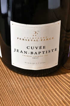 Champagne Perseval-Farge Cuvee Jean-Baptiste - шампанское Шампань Персеваль-Фарж Куве Жан-Баптист 2012 год 0.75 л белое брют