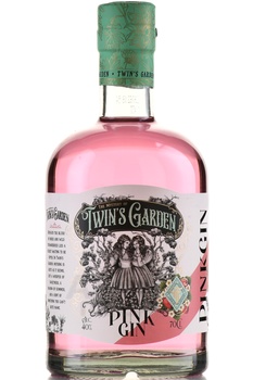 Twin’s Garden Pink Gin - джин Твинс Гарден Пинк 0.7 л