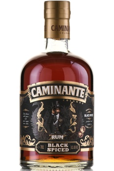 Caminante Colombo Black Spiced - ром Каминанте Коломбо Блэк Спайсд 0.7 л