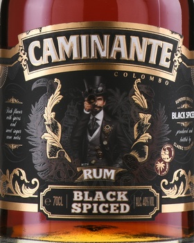Caminante Colombo Black Spiced - ром Каминанте Коломбо Блэк Спайсд 0.7 л