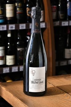 Champagne Michel Laval Ut Prius - шампанское Шампань Мишель Лаваль Ут Приус 2018 год 0.75 л белое брют