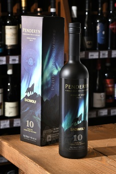 Penderyn Bad Wolf 10 Years - виски Пендерин Бэд Волф 10 лет 0.7 л в п/у