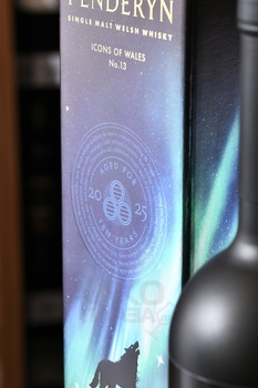 Penderyn Bad Wolf 10 Years - виски Пендерин Бэд Волф 10 лет 0.7 л в п/у