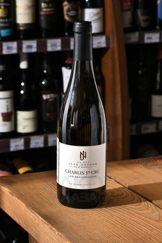 Maison Jean Notton Chablis 1er Cru Les Beauregards - вино Мезон Жан Ноттон Премье Крю Шабли Ле Боргар 0.75 л белое сухое