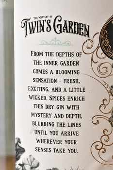 Twin’s Garden London Dry - джин Твинс Гарден Лондон Драй 0.7 л