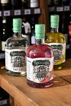 Twin’s Garden Pink Gin - джин Твинс Гарден Пинк 0.7 л