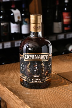 Caminante Colombo Black Spiced - ром Каминанте Коломбо Блэк Спайсд 0.7 л