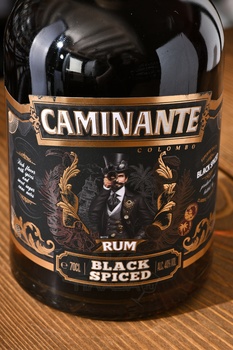 Caminante Colombo Black Spiced - ром Каминанте Коломбо Блэк Спайсд 0.7 л