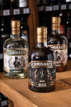 Caminante Colombo Black Spiced - ром Каминанте Коломбо Блэк Спайсд 0.7 л