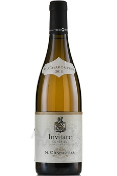 M.Chapoutier Condrieu Invitare AOC - вино М.Шапутье Кондриё Инвитаре 0.75 л белое сухое