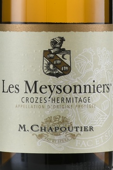 M.Chapoutier Crozes-Hermitage Les Meysonniers AOC - вино М. Шапутье Кроз-Эрмитаж Ле Мейзонье АОС 0.75 л красное сухое