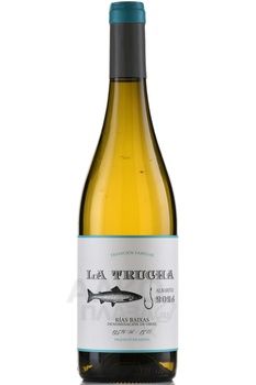 Rías Baixas Albarino La Trucha - вино Риас Байшас Альбариньо Ла Труча 0.75 л белое сухое