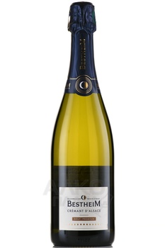 Bestheim Premium Brut Cremant d’Alsace AOC - вино игристое Бестхайм Премиум Брют Креман д Эльзас 0.75 л белое брют