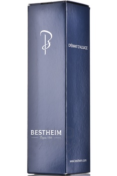 Cremant d’Alsace Bestheim Brut Premium - вино игристое Креман д’Эльзас Бестхайм Брют Премиум 0.75 л белое брют в п/у