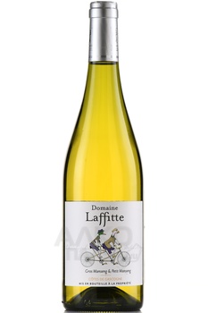 Cotes de Gascogne Domaine Laffitte Gros Manseng-Petit Manseng - вино Кот де Гасконь Домен Лаффит Гро Мансан Пти Мансан 0.75 л белое сладкое
