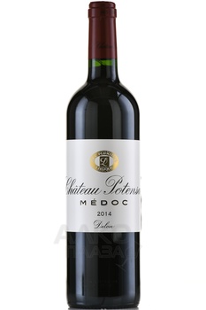 Chateau Potensac Medoc Delon - вино Шато Потенсак Медок Делон 2014 год 0.75 л красное сухое