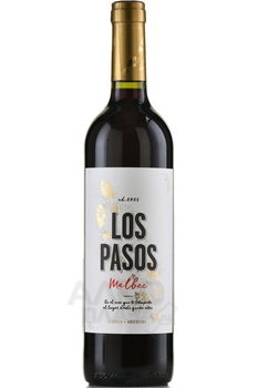 Los Pasos Malbec - вино Лос Пасос Мальбек 0.75 л красное сухое