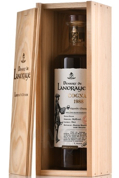 Deniort de Lanoraye Grande Champagne 1988 - коньяк Деньор де Ланорэ Гранд Шампань 1988 год 0.7 л в д/у