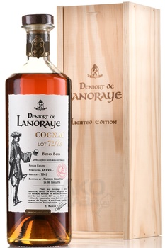Deniort de Lanoraye Bons Bois Lot 72/73 - коньяк Деньор де Ланорэ Бон Буа Лот 72/73 0.7 л в д/у