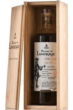 Deniort de Lanoraye XO 50 Years Old - коньяк Деньор де Ланорэ ХО 50 лет 0.7 л в д/у