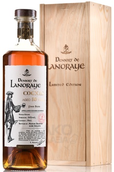 Deniort de Lanoraye XO 50 Years Old - коньяк Деньор де Ланорэ ХО 50 лет 0.7 л в д/у