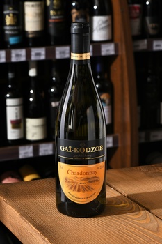 Chardonnay Gai-Kodzor - вино Гай-Кодзор Шардоне 0.75 л белое сухое