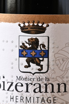 M.Chapoutier Hermitage Monier de La Sizeranne AOC - вино М.Шапутье Эрмитаж Монье де Ла Сизран 0.75 л красное сухое