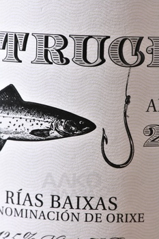 Rías Baixas Albarino La Trucha - вино Риас Байшас Альбариньо Ла Труча 0.75 л белое сухое