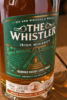 The Whistler Oloroso Sherry Cask Finish Irish Whiskey - Уистлер Олоросо Шерри Каск Финиш Айриш Виски 0.7 л в п/у