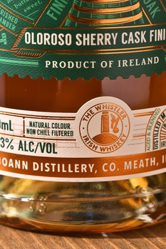 The Whistler Oloroso Sherry Cask Finish Irish Whiskey - Уистлер Олоросо Шерри Каск Финиш Айриш Виски 0.7 л в п/у