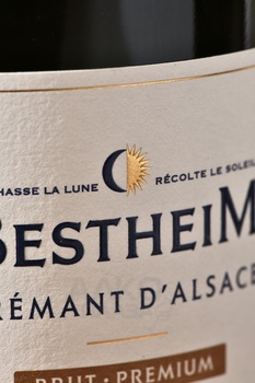 Cremant d’Alsace Bestheim Brut Premium - вино игристое Креман д’Эльзас Бестхайм Брют Премиум 0.75 л белое брют в п/у