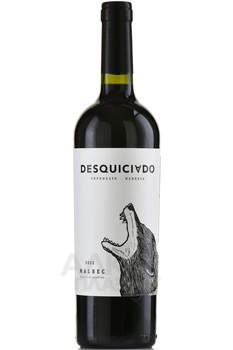 Desquiciado Malbec - вино Десксиадо Мальбек 0.75 л красное сухое