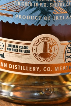 The Whistler P.X. I Love You Single Malt Irish Whiskey - виски Уистлер Пи.Икс Ай Лав Ю Сингл Молт Айриш Виски 0.7 л