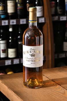 Chateau Rieussec Sauternes 1-er Grand Cru Classe - вино Шато Рьессек Премье Гран Крю Классе Сотерн 0.75 л белое сладкое