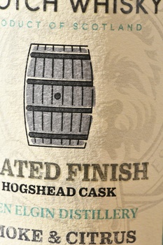 Murray McDavid Cask Craft Peated Finish - виски Мюррей МакДэвид Каск Крафт Питед Финиш 0.7 л