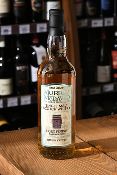 Murray McDavid Cask Craft Port Finish - виски Мюррей МакДэвид Каск Крафт Порт Финиш 0.7 л