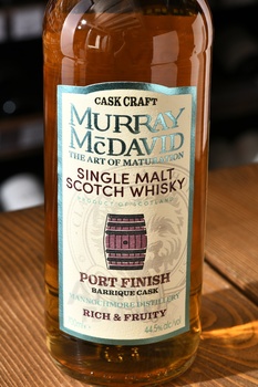 Murray McDavid Cask Craft Port Finish - виски Мюррей МакДэвид Каск Крафт Порт Финиш 0.7 л