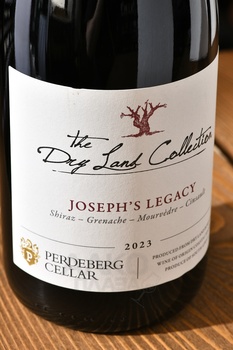 The Dry Land Collection Joseph’s Legacy - вино Драй Лэнд Коллекшн Джозеф Легаси 0.75 л красное сухое