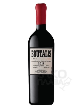Brutalis Vidigal Vinho Regional Lisboa - вино Бруталис Видигал Лисбоа 0.75 л красное полусухое