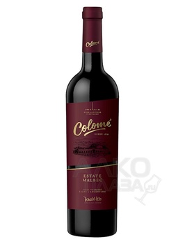 Kolome Estate. Malbec - сухое вино Коломе Истейт Мальбек сухое 0.75 л