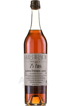 Laterrade Armagnac 25 Ans Brut de Fut - арманьяк Латеррад 25 лет Брют де Фют 0.7 л