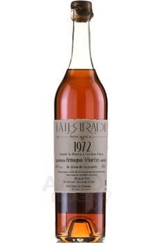 Laterrade Armagnac Tenareze Brut de Fut - арманьяк Латеррад Тенарез Брют де Фют 1972 год 0.7 л 