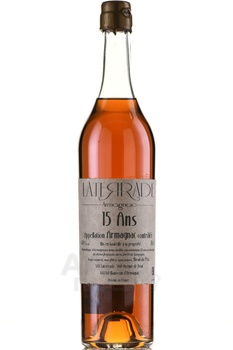 Laterrade Armagnac 15 Ans Brut de Fut - арманьяк Латеррад 15 лет Брют де Фют 0.7 л